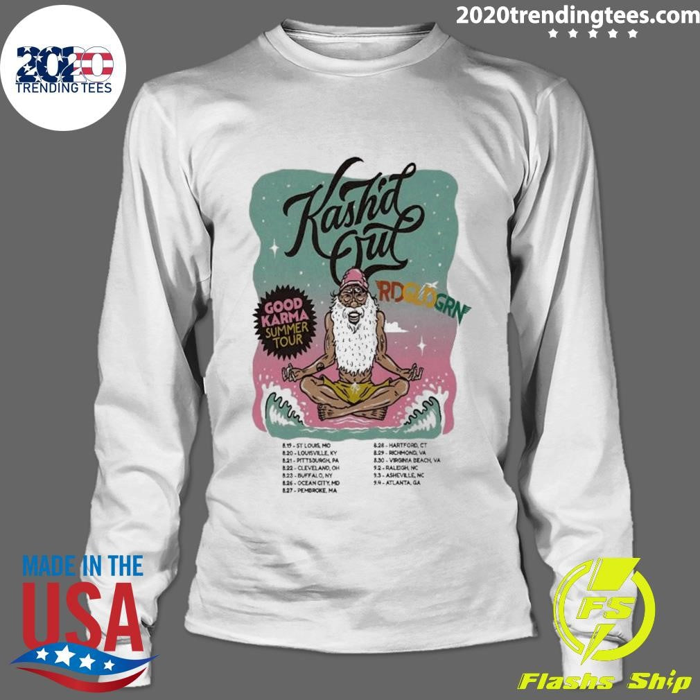 Kash’d Out 2026 Good Karma Summer Tour Poster Shirt
