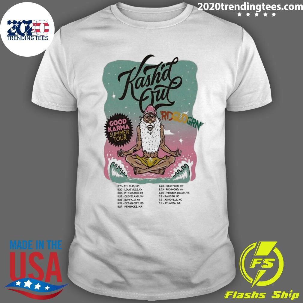 Kash’d Out 2026 Good Karma Summer Tour Poster Shirt