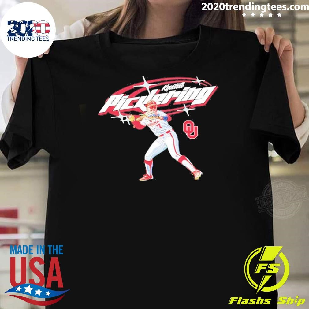 Kasidi Pickering University Of Oklahoma Softball Player Shirt