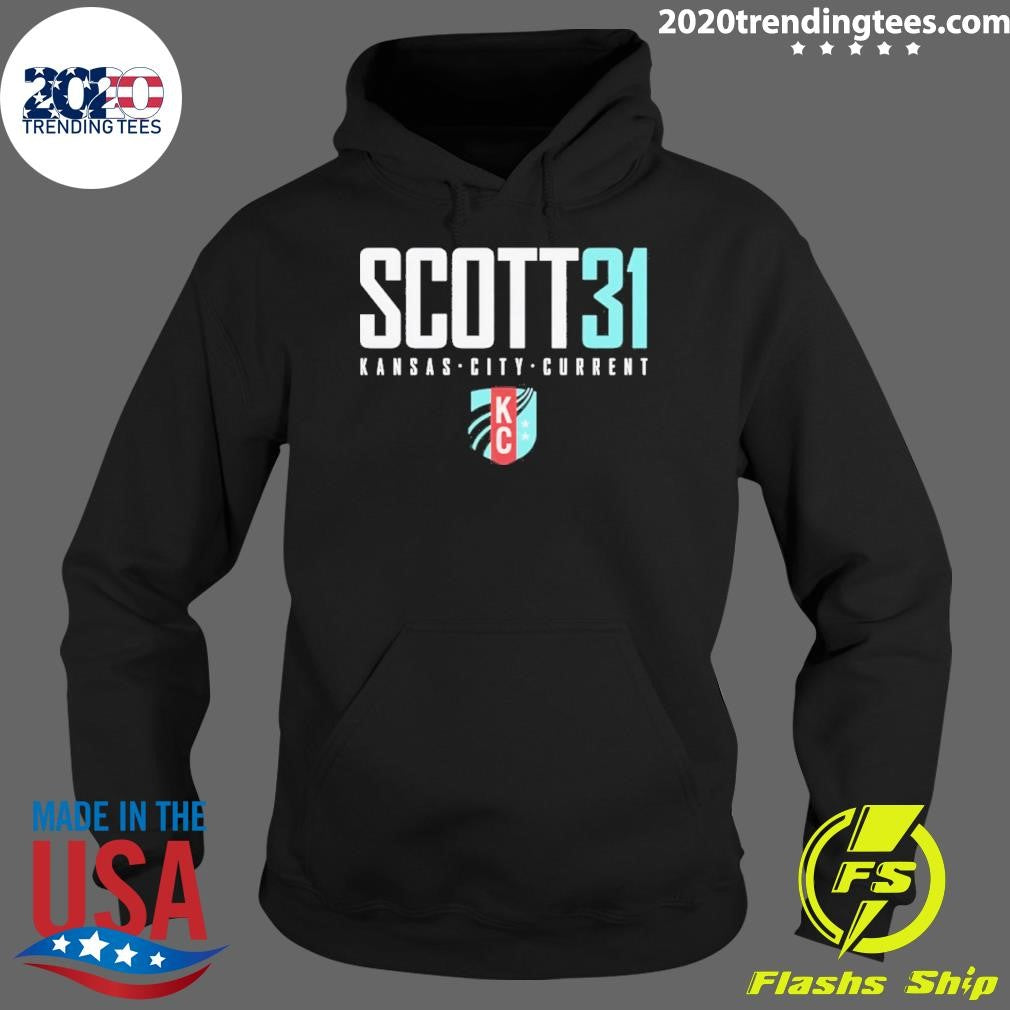 Katie Scott 31 Nwsl Kansas City Current Name And Number Shirt