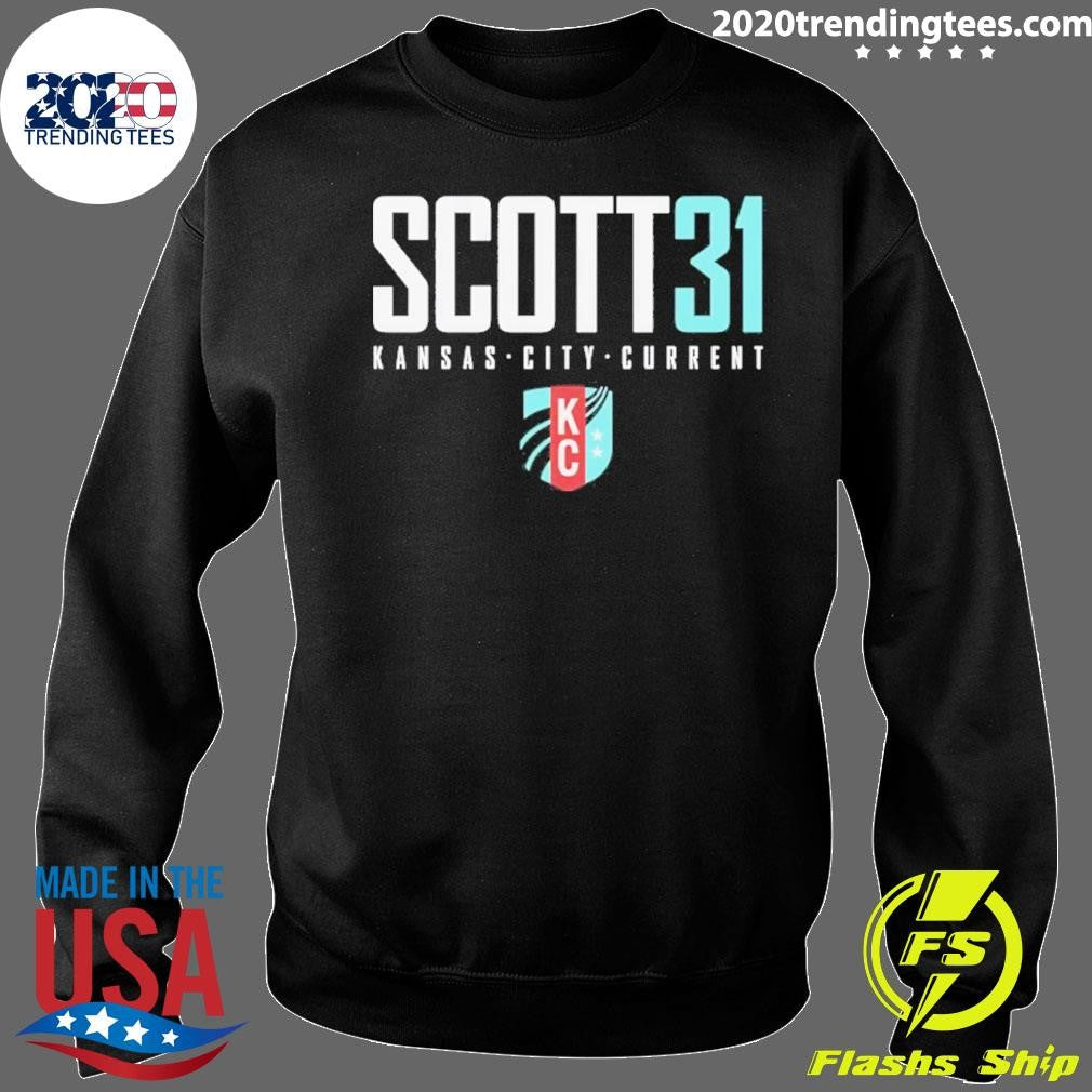 Katie Scott 31 Nwsl Kansas City Current Name And Number Shirt