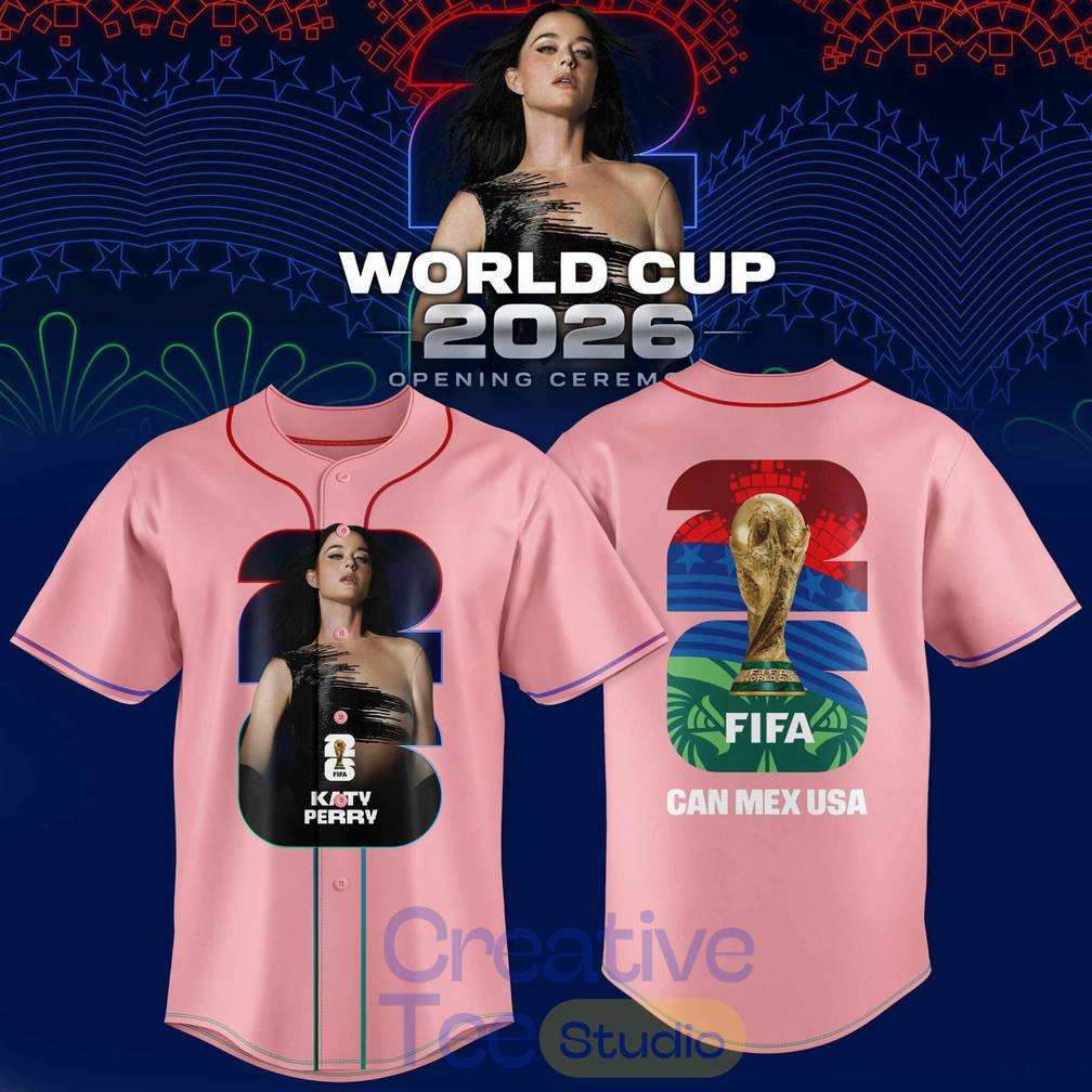 Katy Perry x World Cup 2026 Special Baseball Jersey