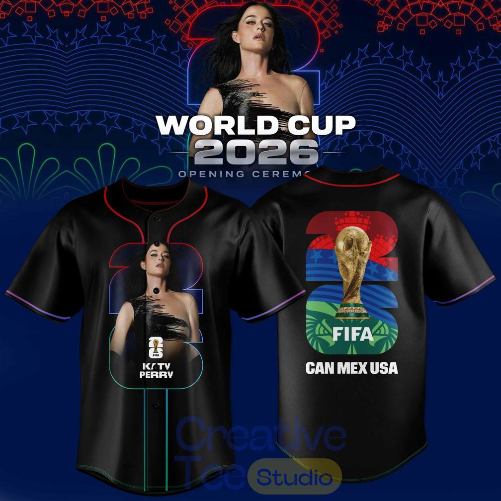 Katy Perry x World Cup 2026 Special Baseball Jersey