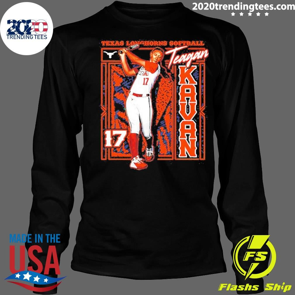 Kavan 17 Texas Longhorns Softball Team Graphic Shirt