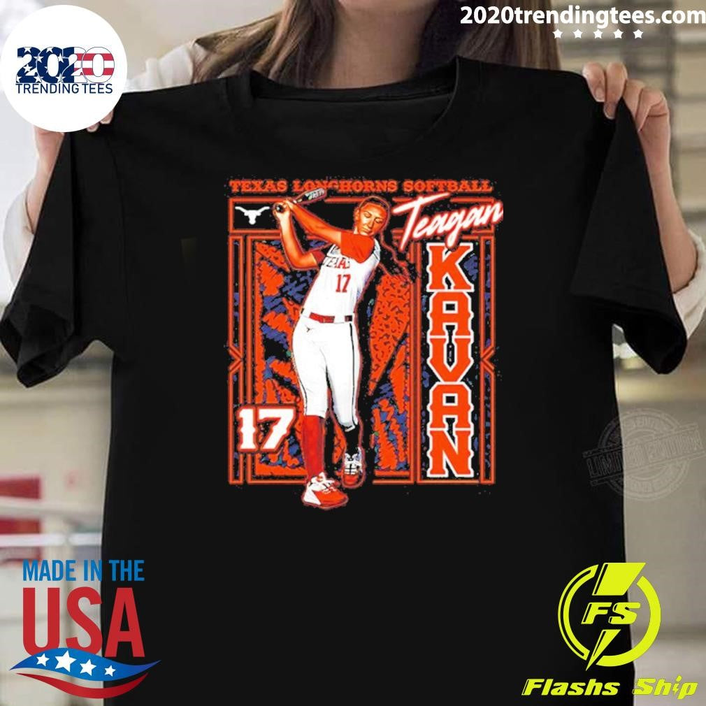 Kavan 17 Texas Longhorns Softball Team Graphic Shirt
