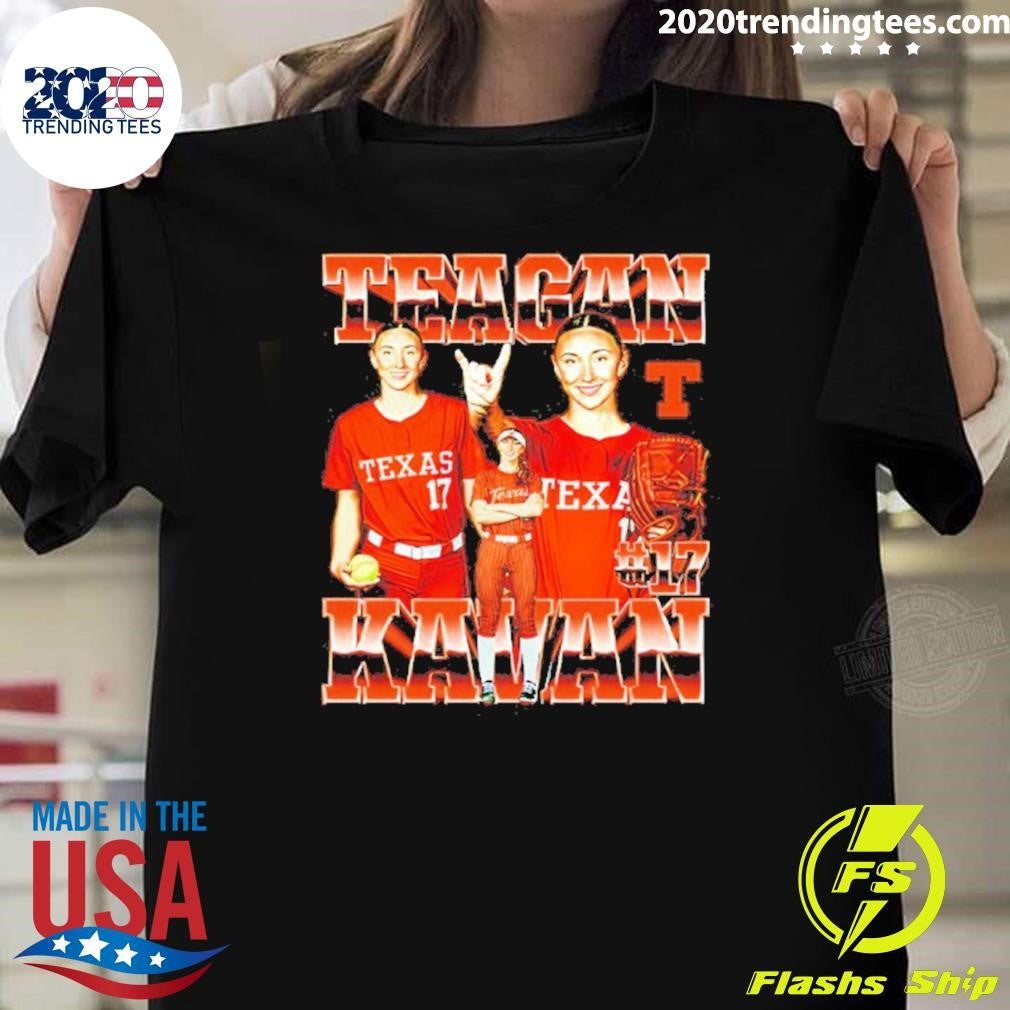Kavan Texas Longhorns Ncaa Softball Shirt