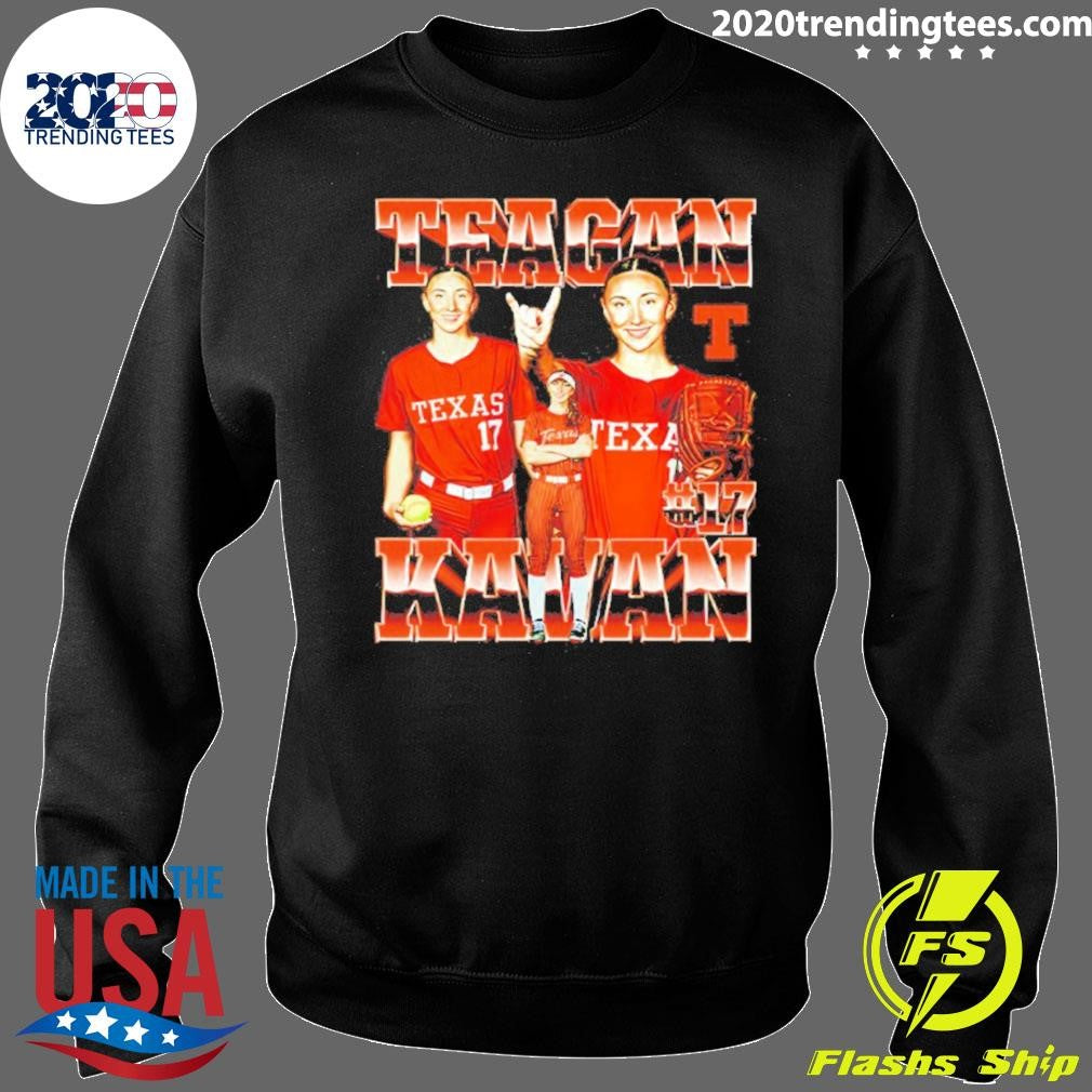 Kavan Texas Longhorns Ncaa Softball Shirt