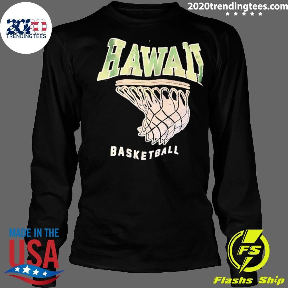 Kayce Smith Wearing Hawaii Basketball Vintage Shirt