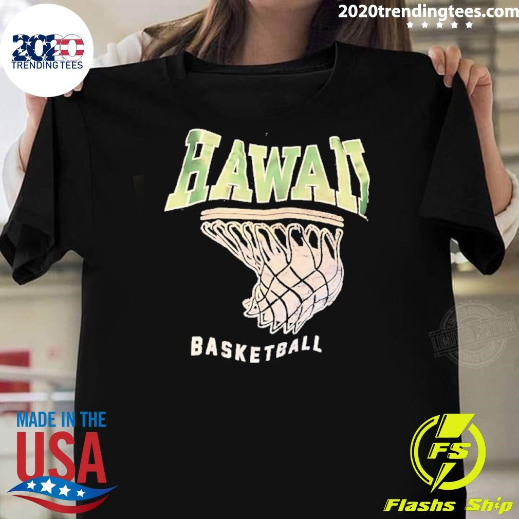 Kayce Smith Wearing Hawaii Basketball Vintage Shirt