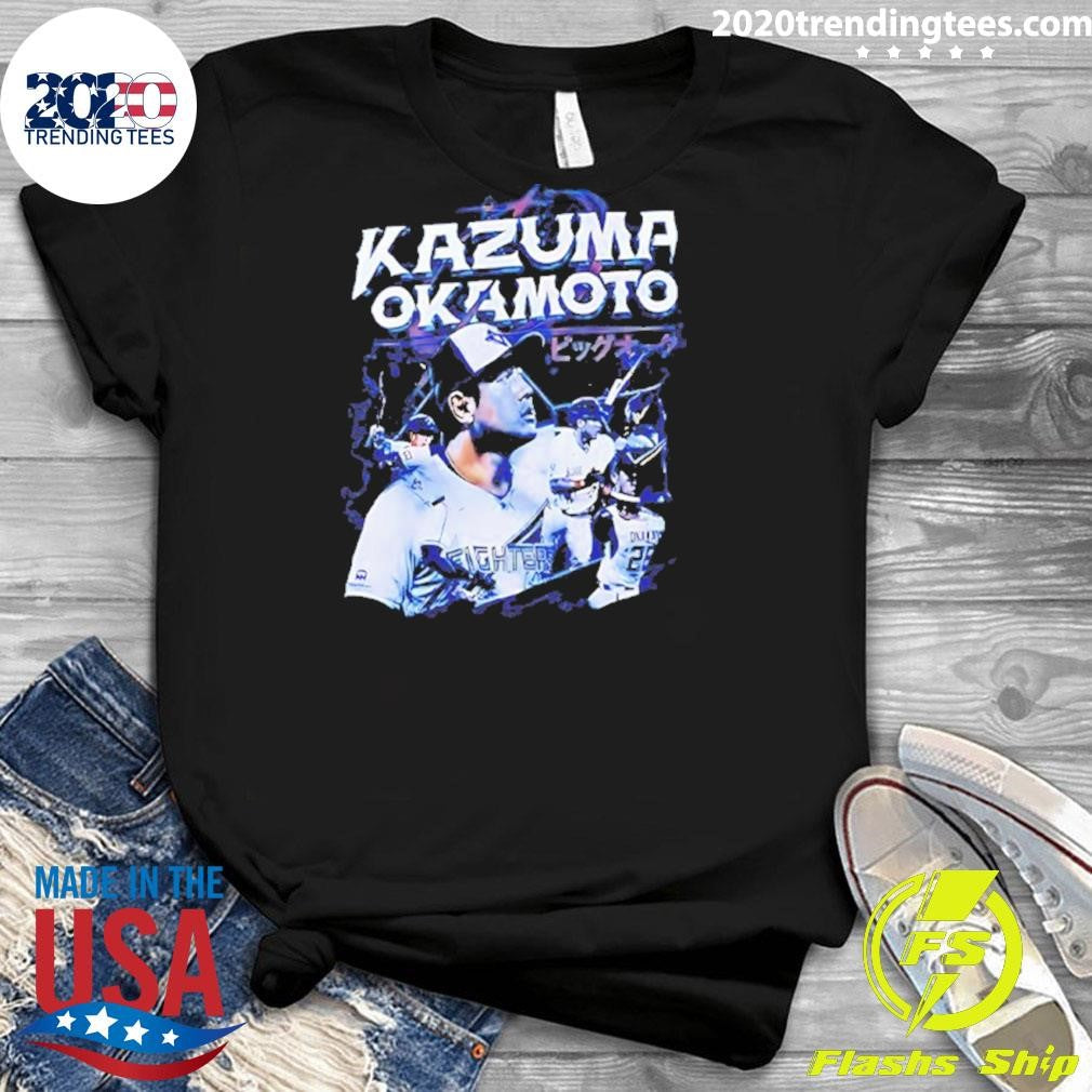 Kazuma Okamoto Toronto Blue Jays Player Collage Graphic Shirt