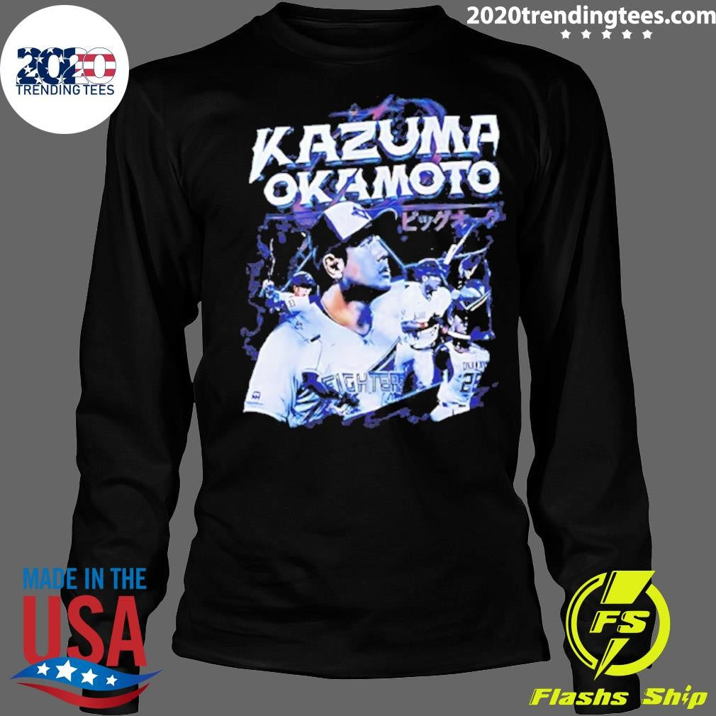 Kazuma Okamoto Toronto Blue Jays Player Collage Graphic Shirt