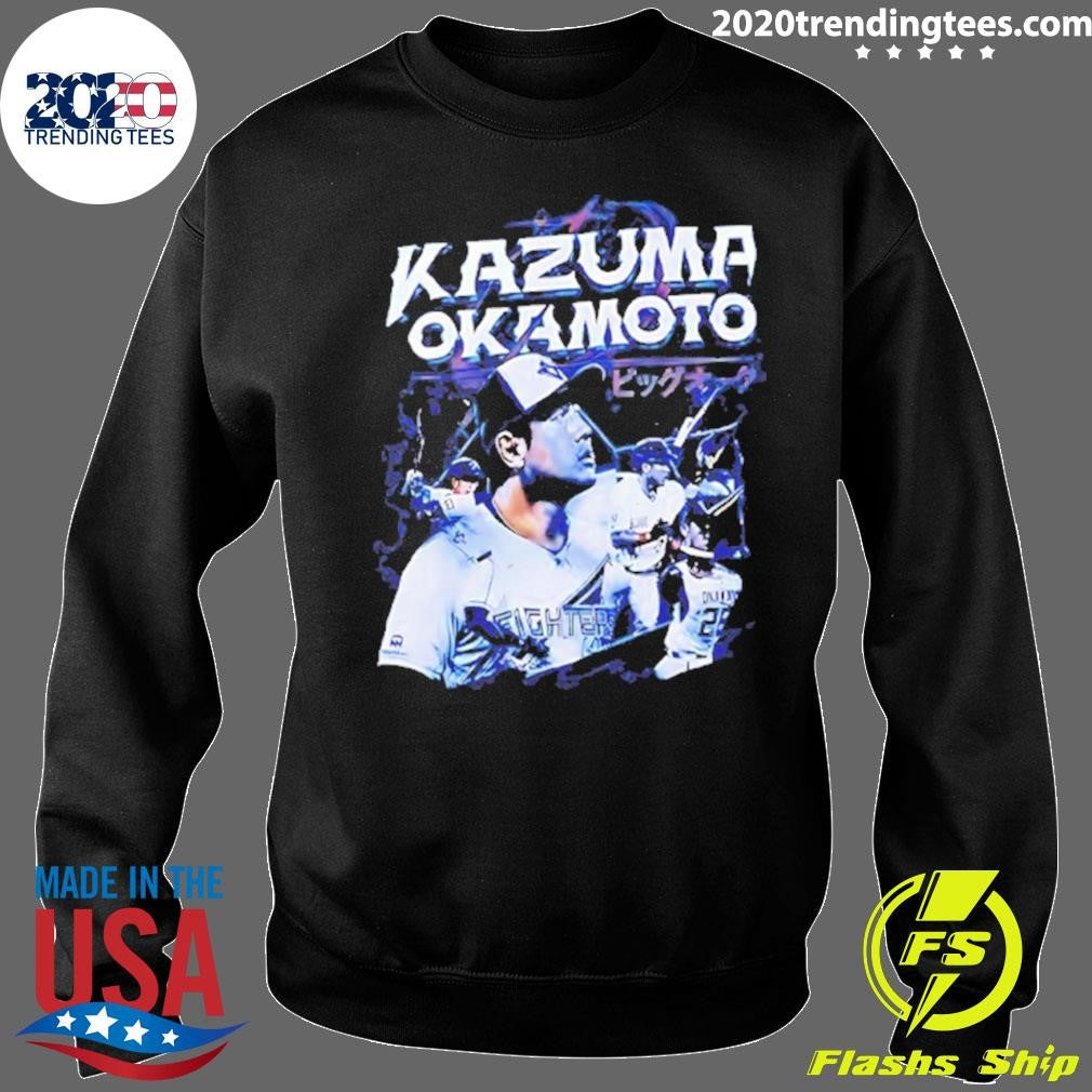 Kazuma Okamoto Toronto Blue Jays Player Collage Graphic Shirt