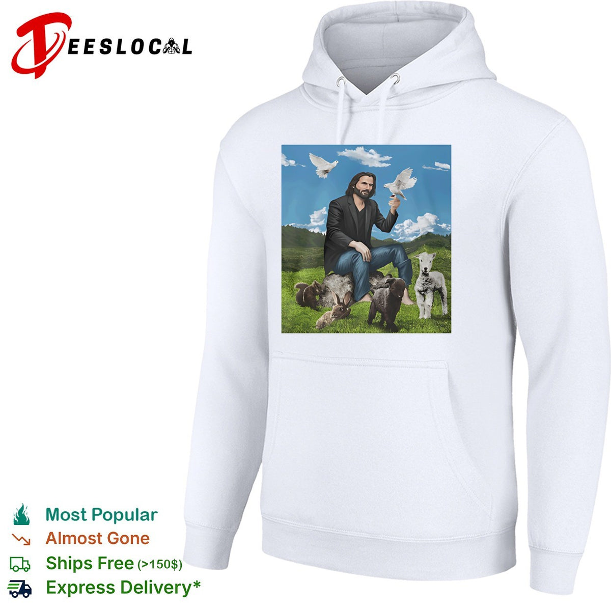 Keanu Reeves and Animal Steppe shirt