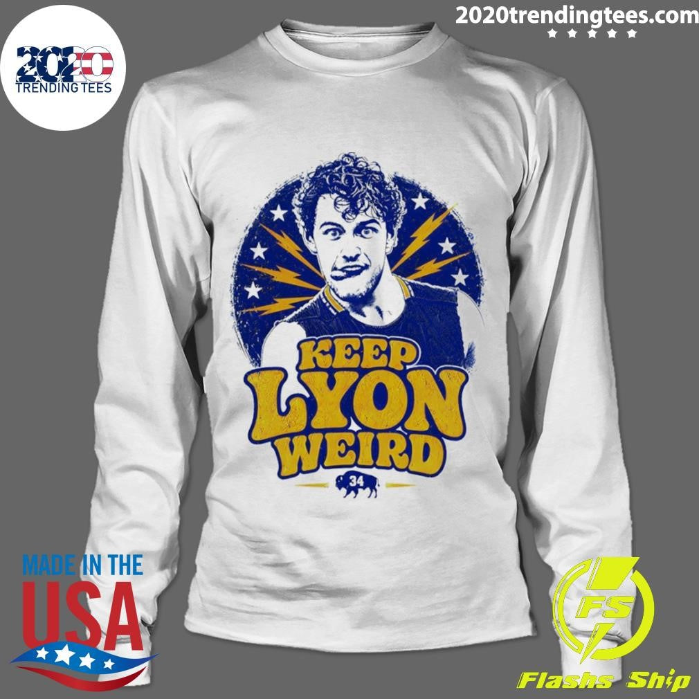Keep Lyon Weird Alex Lyon Buffalo Sabres Hockey Nhl 2026 Shirt