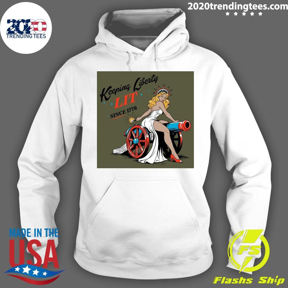 Keeping Liberty Lit Since 1776 Shirt