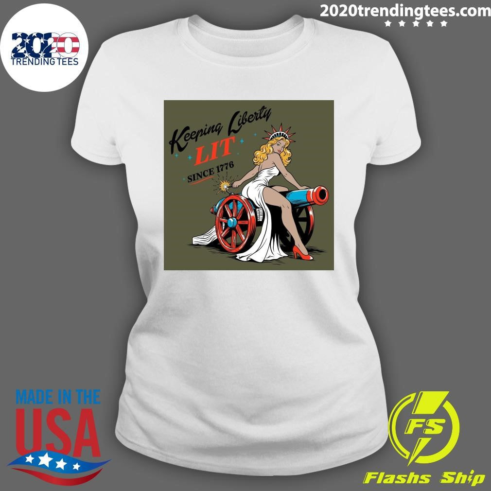 Keeping Liberty Lit Since 1776 Shirt