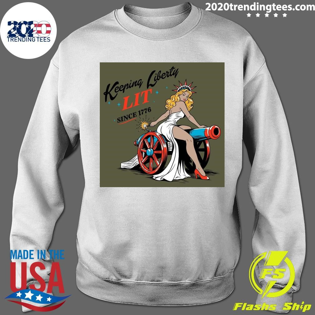 Keeping Liberty Lit Since 1776 Shirt