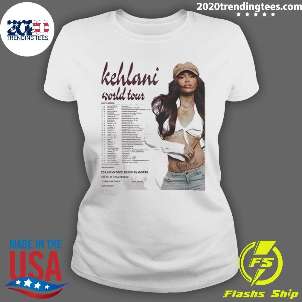 Kehlani World Tour 2026 North America Shirt