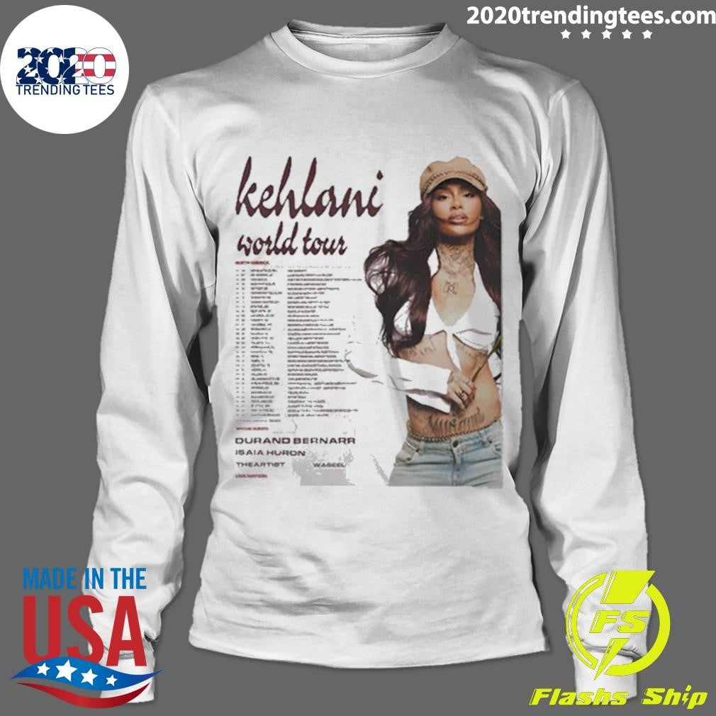 Kehlani World Tour 2026 North America Shirt