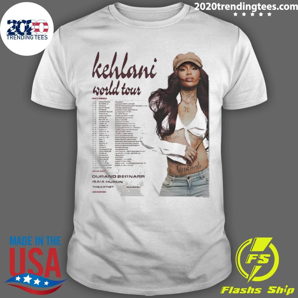 Kehlani World Tour 2026 North America Shirt