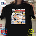 Keldon Johnson Almost Pantsed Naz Reid Game 5 Spurs Timberwolves Shirt