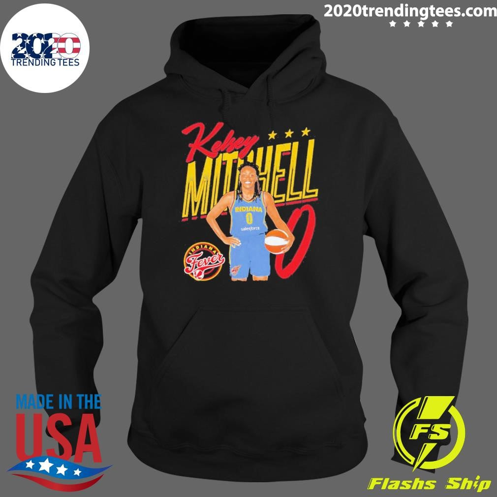 Kelsey Mitchell Player Pose Indiana Fever Shirt