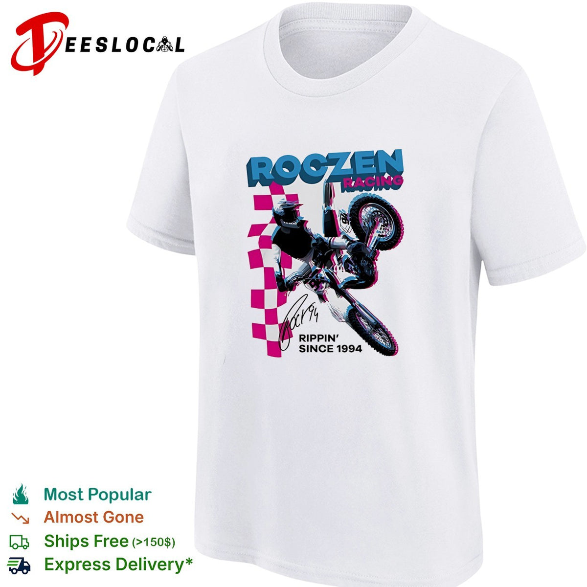 Ken Roczen racing rippin since 1994 signature vintage shirt