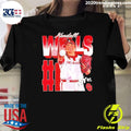 Kendall Wells #1 Oklahoma Sooners Softball Graphic Shirt