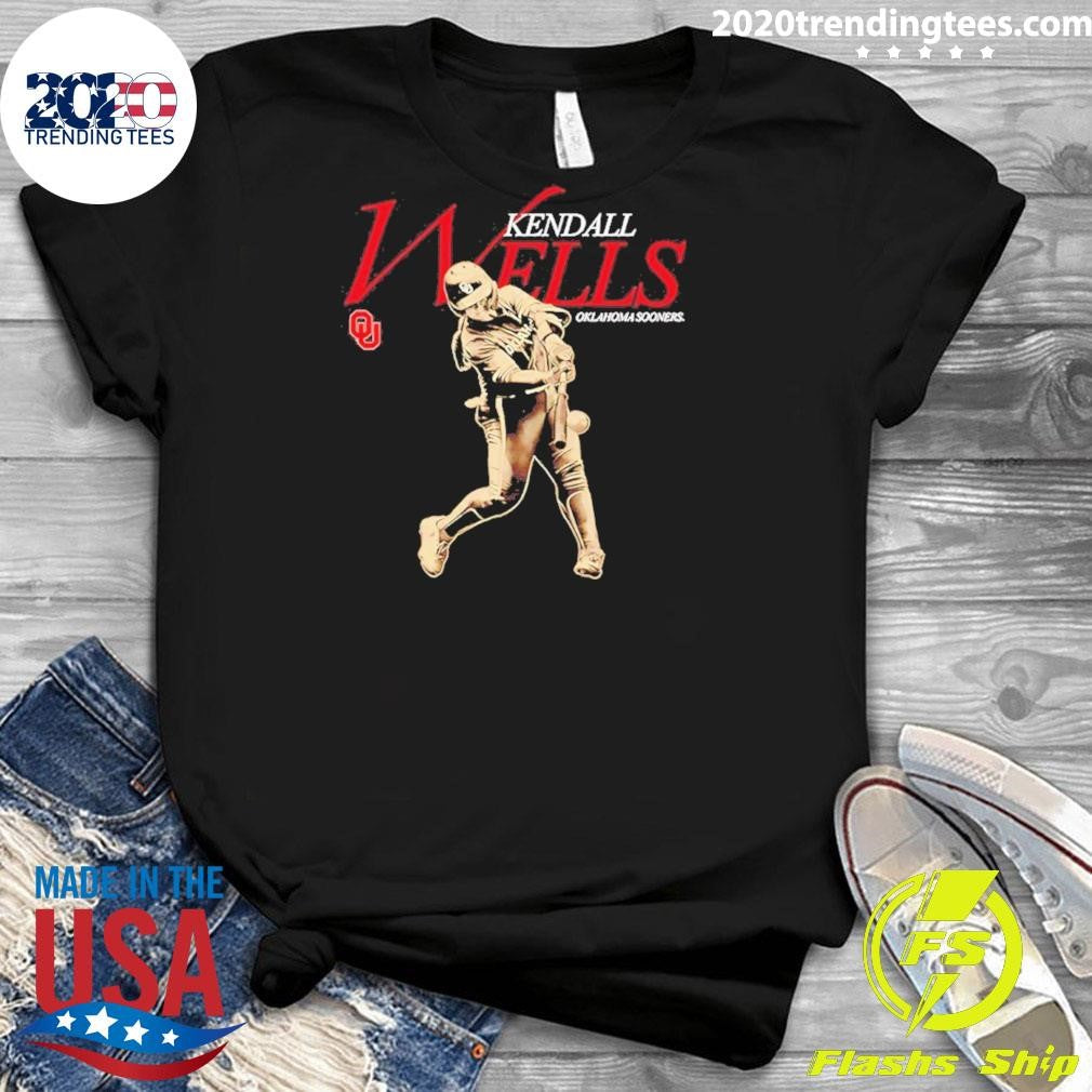 Kendall Wells Oklahoma Sooners Softball Player Graphic Shirt