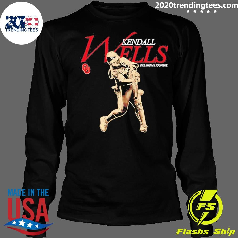 Kendall Wells Oklahoma Sooners Softball Player Graphic Shirt