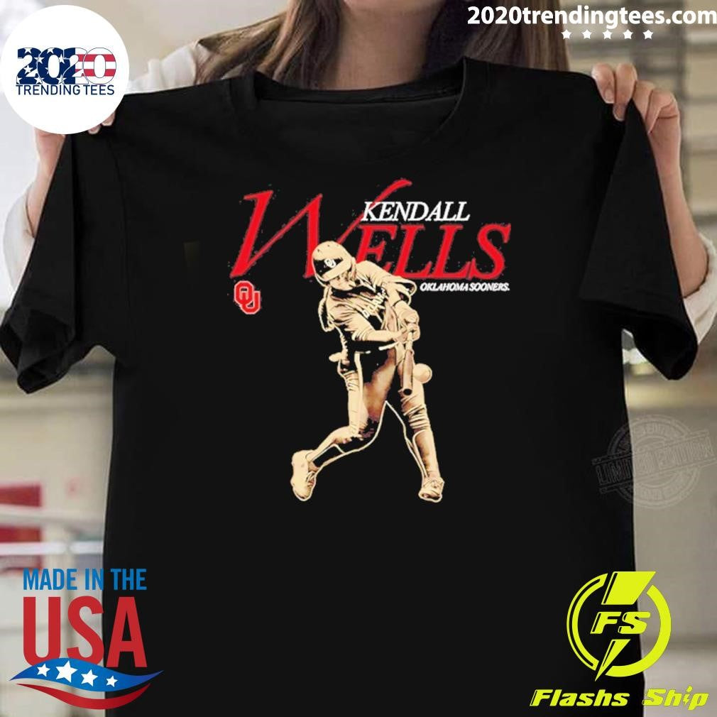 Kendall Wells Oklahoma Sooners Softball Player Graphic Shirt