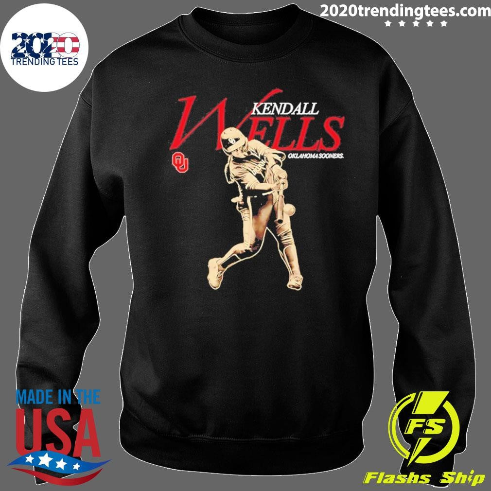 Kendall Wells Oklahoma Sooners Softball Player Graphic Shirt