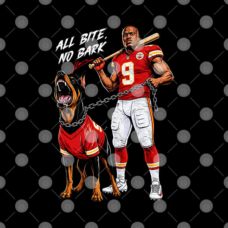 Kenneth Walker III All Bite No Bark T Shirt