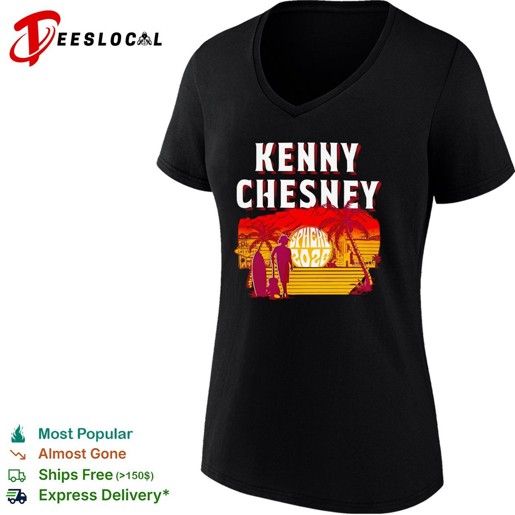 Kenny Chesney Sphere 2026 Las Vegas Nevada Sunset shirt