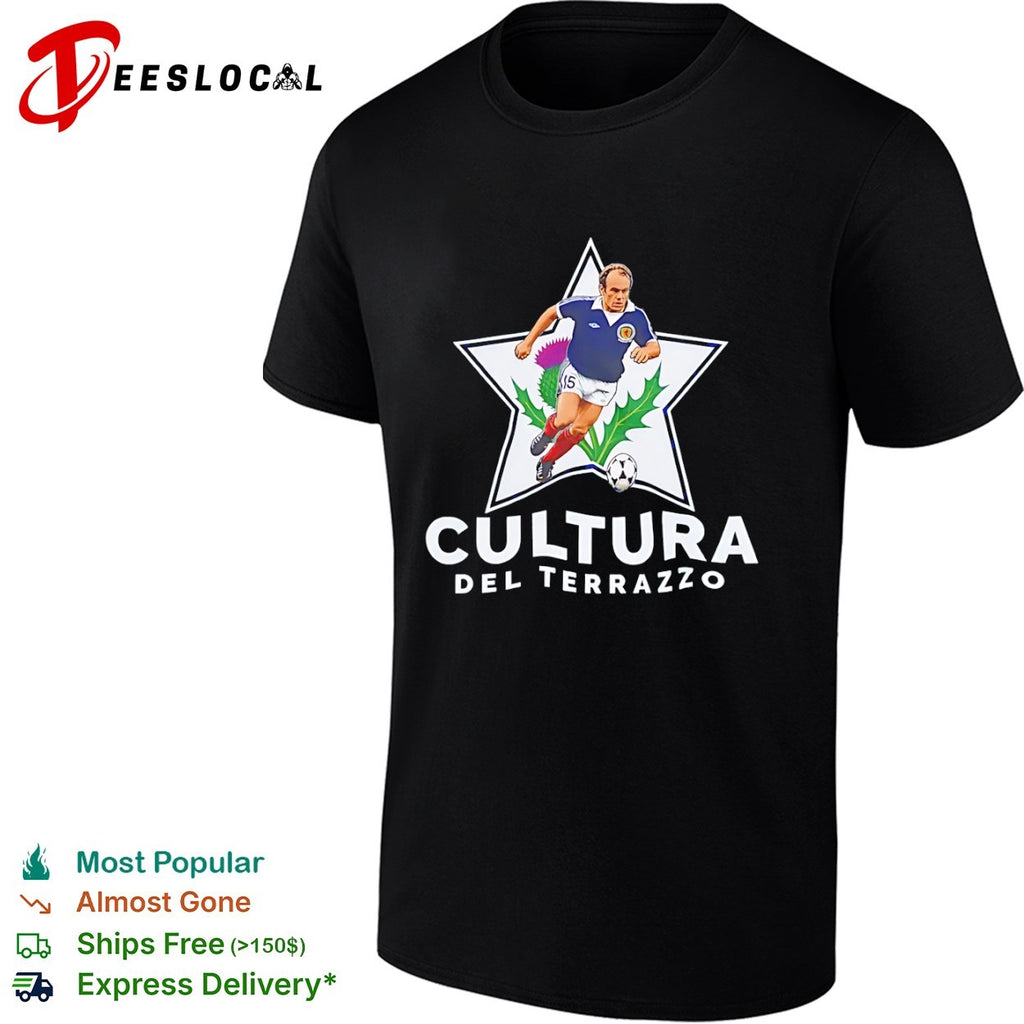 Kenny Dalglish Scotland National Team Cultura Del Terrazzo soccer shirt
