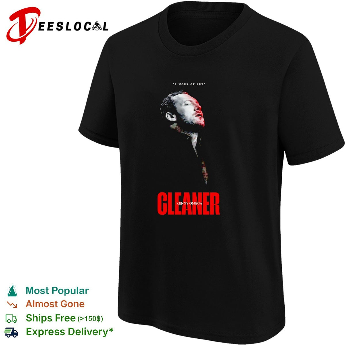 Kenny Omega Cleaner A Work of Art shirt