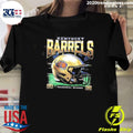 Kentucky Barrels 2026 Inaugural Season Helmet Schedule 2 Sided Shirt