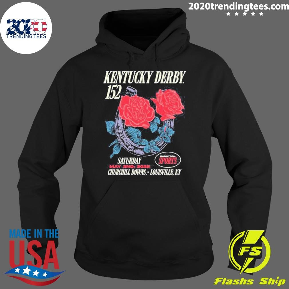 Kentucky Derby 152 Barstool Sports Roses May 2nd, 2026 Churchill Downs, Louisville, Kentucky Tee Shirt