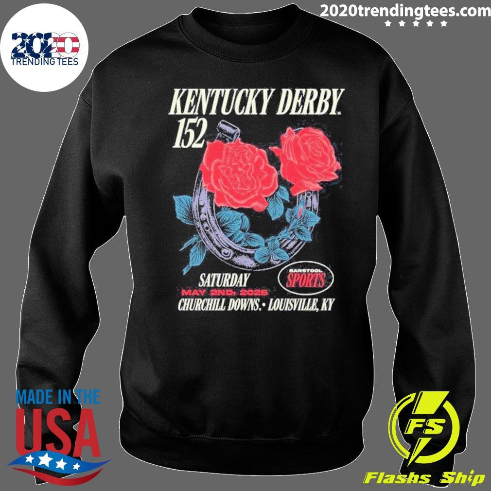 Kentucky Derby 152 Barstool Sports Roses May 2nd, 2026 Churchill Downs, Louisville, Kentucky Tee Shirt
