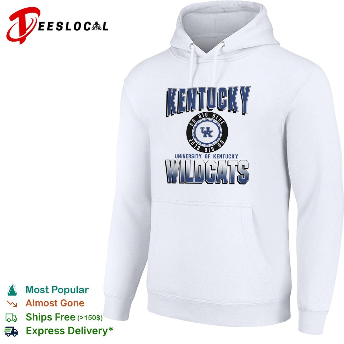 Kentucky Wildcats University of Kentucky Go Big Blue UK shirt