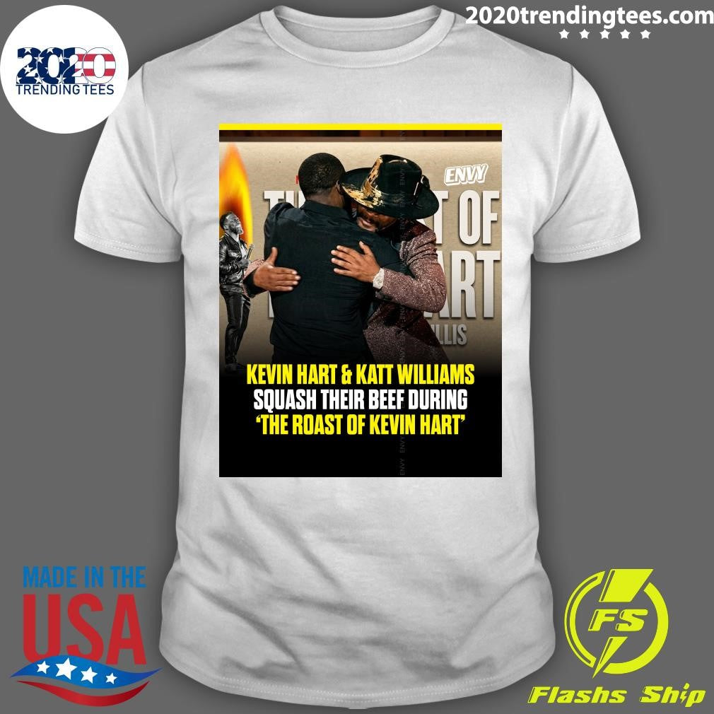 Kevin Hart and Katt Williams Squash Their Beef During The Roast Of Kevin Hart Aane Shirt
