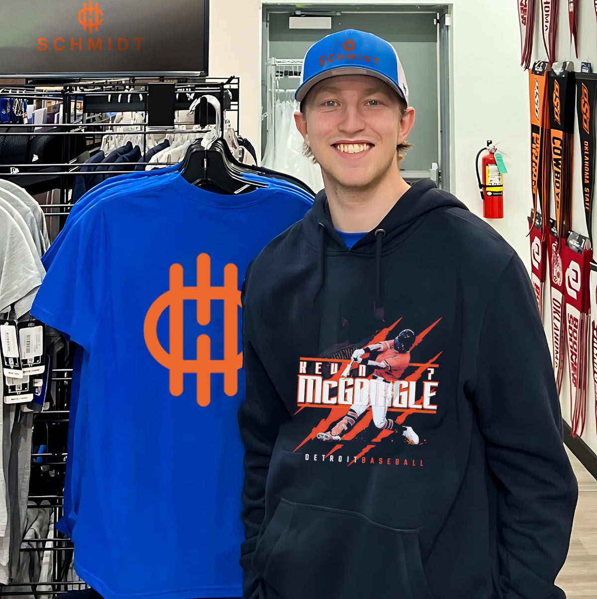 Kevin McGonigle Detroit Claws Baseball player collage shirt