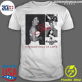 Kevín Wearing Selena I Could Fall In Love Tee Shirt