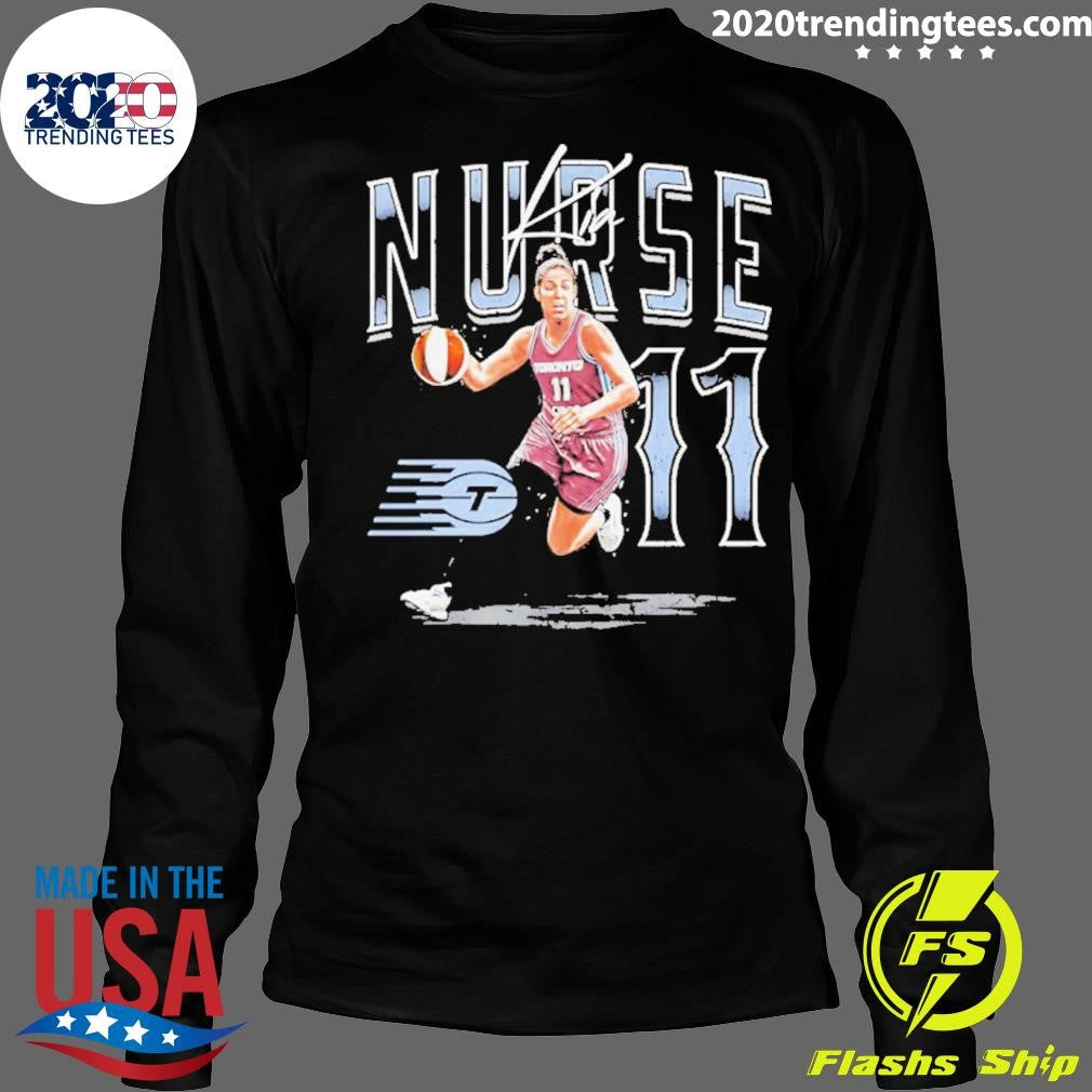 Kia Nurse Player Pose Toronto Tempo Shirt