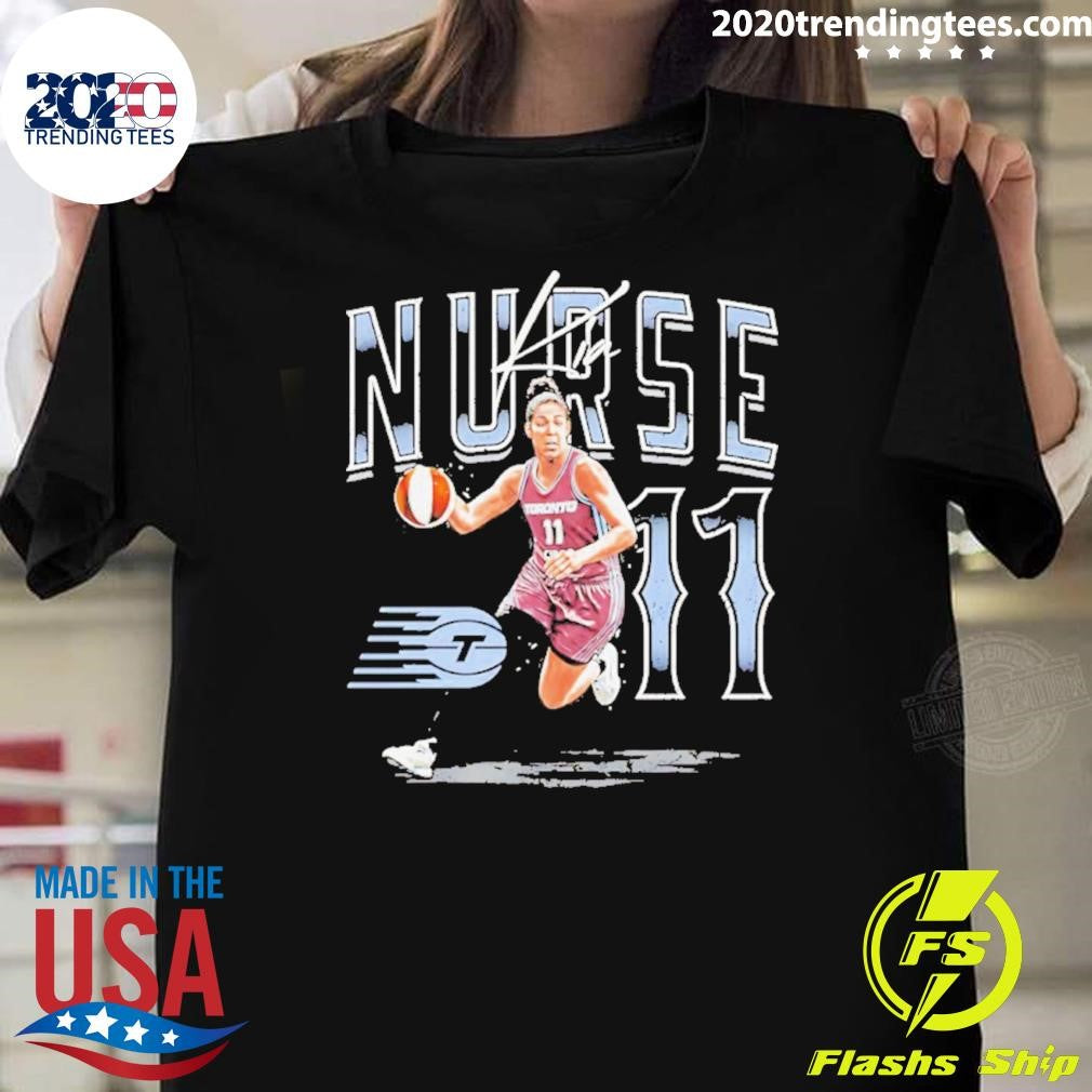 Kia Nurse Player Pose Toronto Tempo Shirt