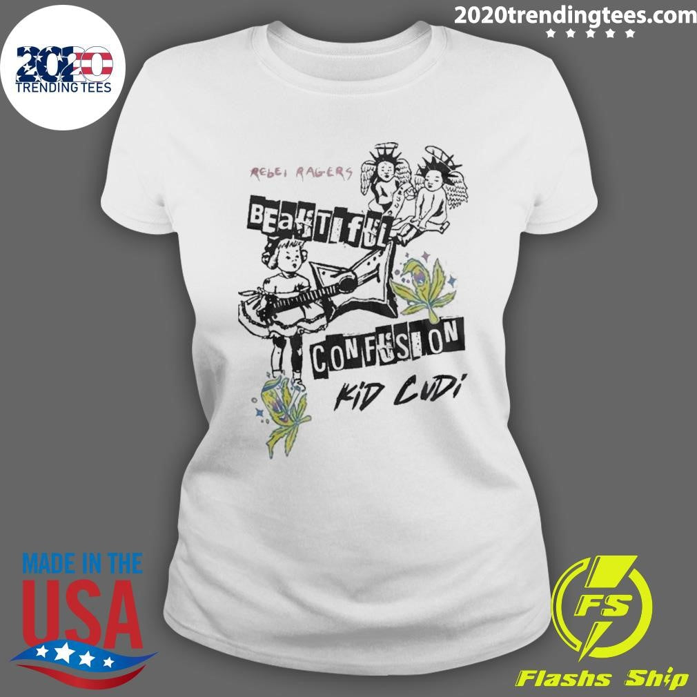 Kid Cudi 2026 Tour Dates The Rebel Ragers Beautiful Confusion Shirt
