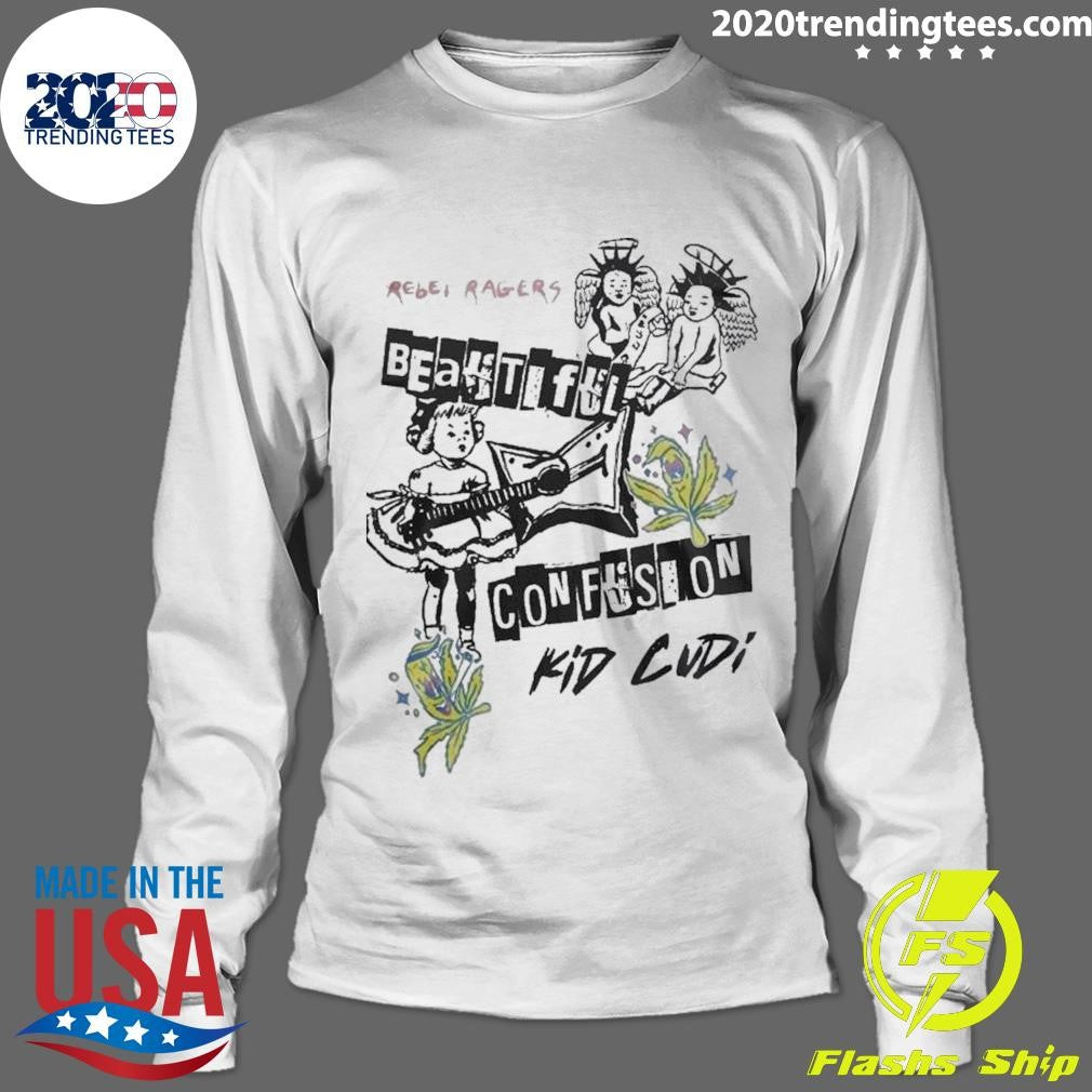 Kid Cudi 2026 Tour Dates The Rebel Ragers Beautiful Confusion Shirt