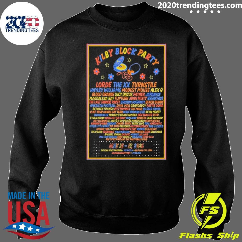 Kilby Block Party Kilby Block Party May 15-17 2026 Poster Shirt