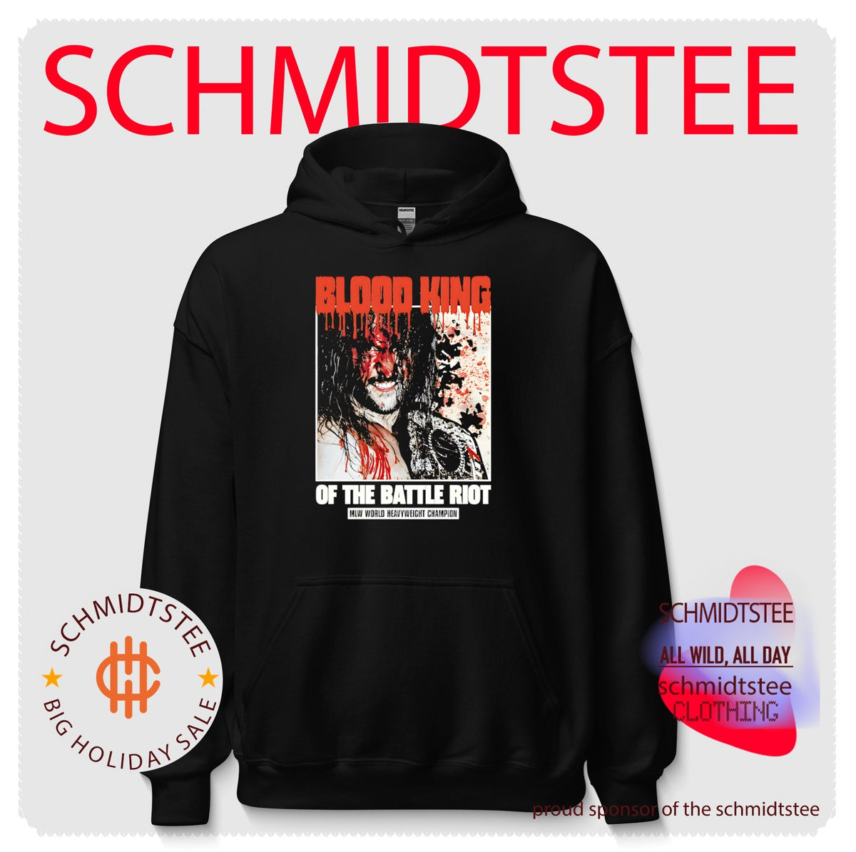 Killer Kross blood king of the battle riot vintage shirt