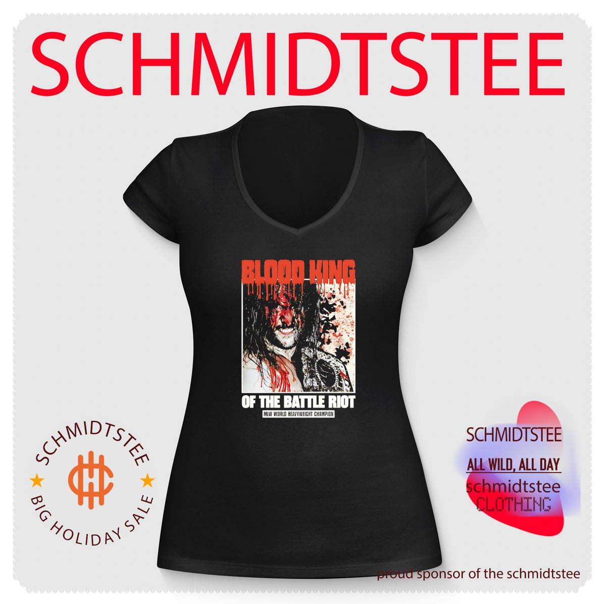 Killer Kross blood king of the battle riot vintage shirt
